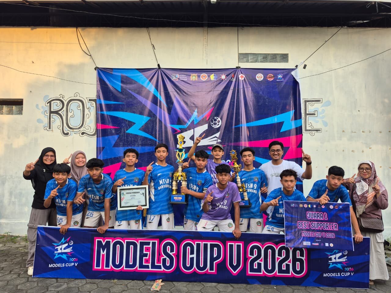 Tim Futsal MTsN 9 Banyuwangi Torehkan Prestasi pada Ajang Models Cup V 2026