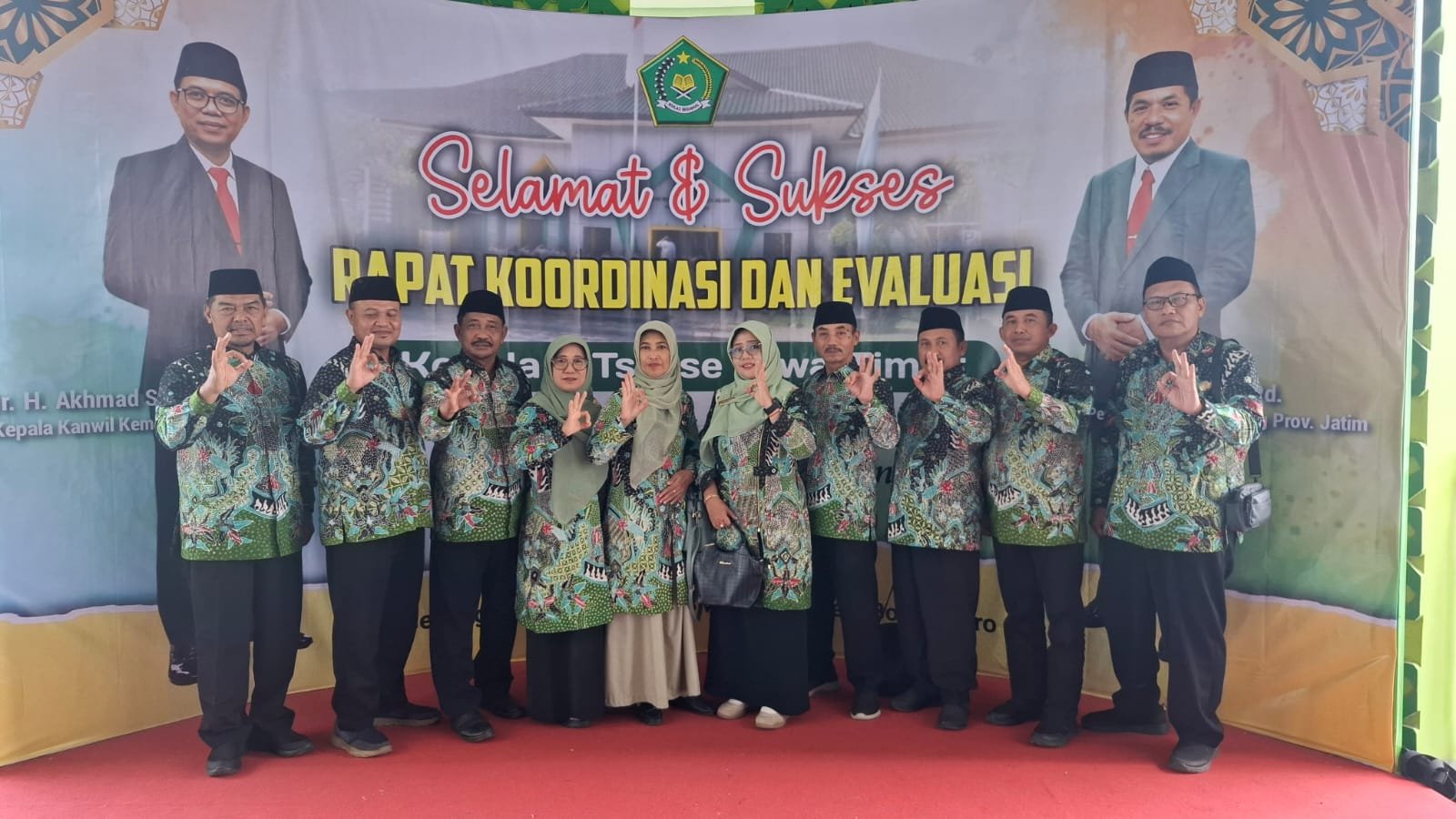 Tingkatkan Mutu Pendidikan, Kepala MTsN 9 Banyuwangi Hadiri Rakorev KKKMTsN Jawa Timur di Bojonegoro